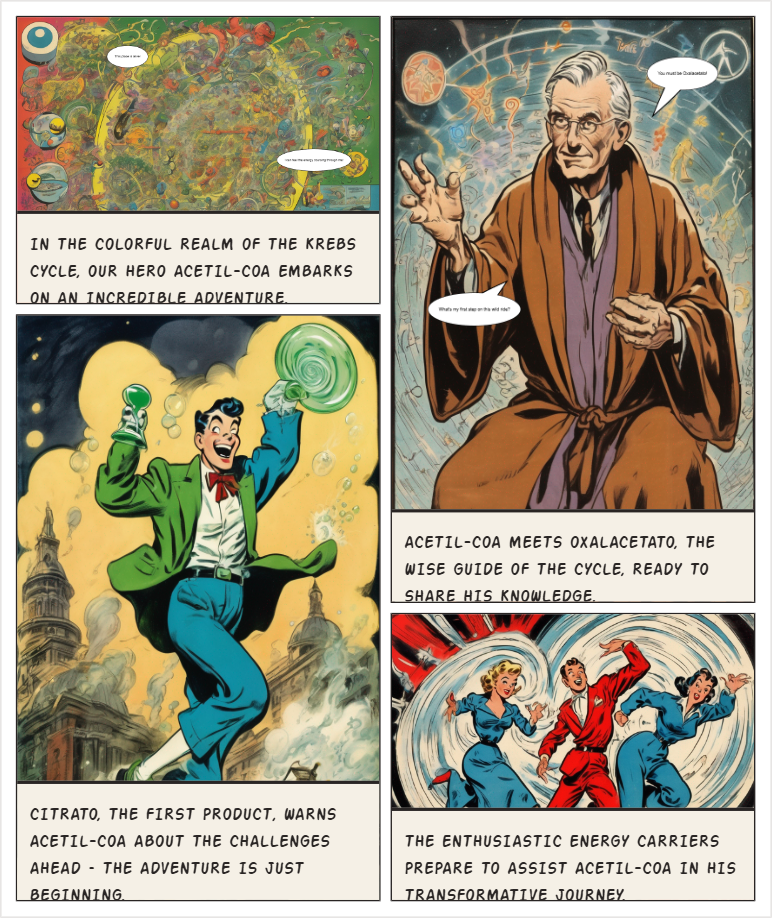 "El Viaje Energético de Acetil-CoA"