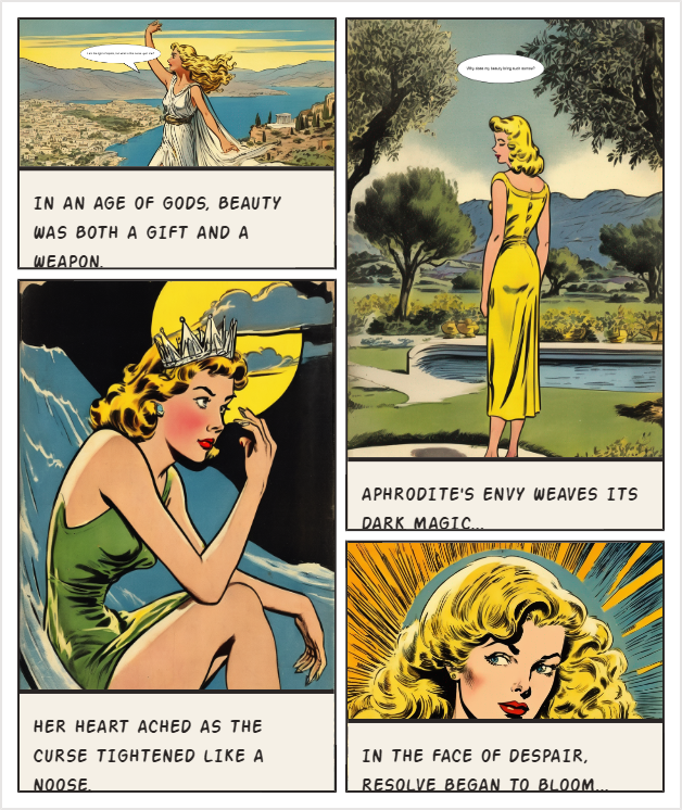 Sunlit Sorrow: The Curse of the Golden Hair